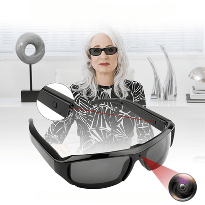 Skanto | Visionara™ | 1080P Smart Glasses with HD Video Recording | Wearable Camera for Outdoor Adventures & Everyday Use