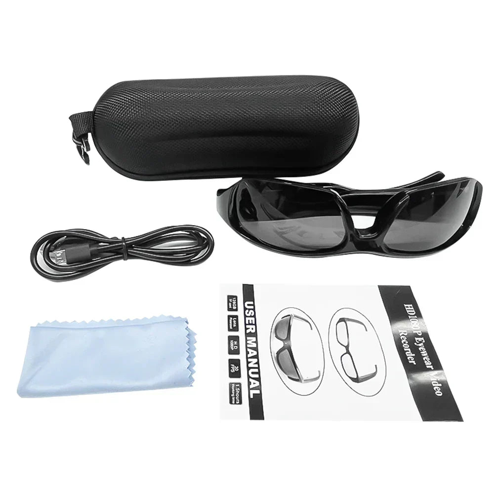 Skanto | Visionara™ | 1080P Smart Glasses with HD Video Recording | Wearable Camera for Outdoor Adventures & Everyday Use