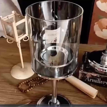 Skanto | NuptialGlow - Retro Luxe Wedding Candle Holder Set