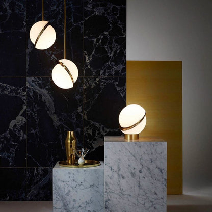 Skanto | AstralAura – Half-Moon Pendant Light