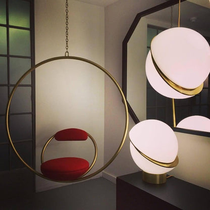 Skanto | AstralAura – Half-Moon Pendant Light