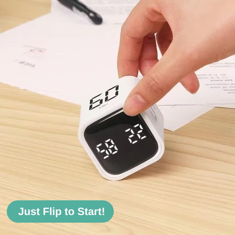 Skanto | Smart Cube Timer with Gravity Sensor and LED Display