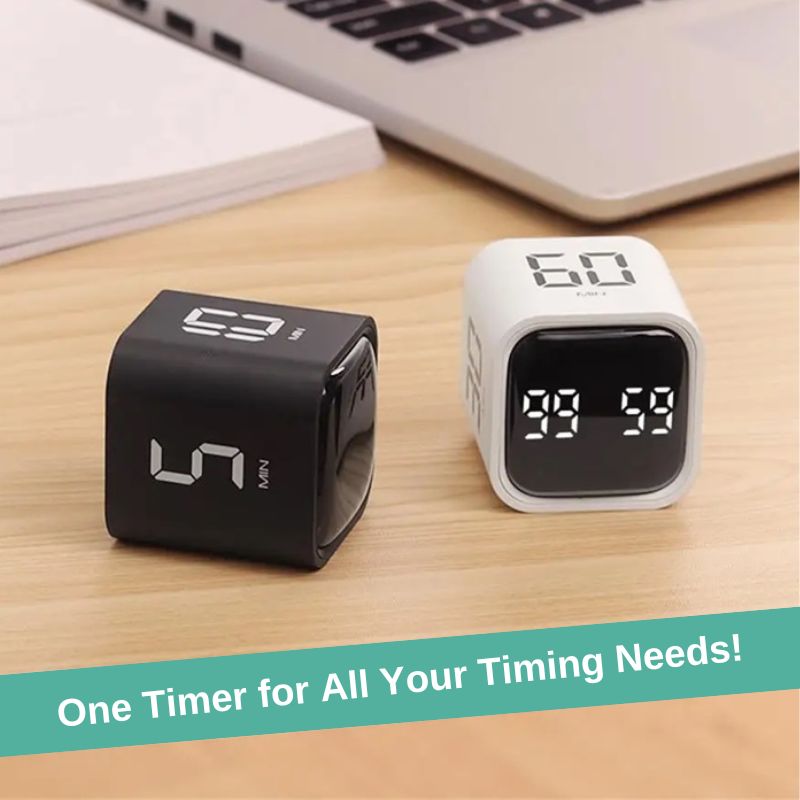 BowLift | Smart Cube Timer with Gravity Sensing and LED Display