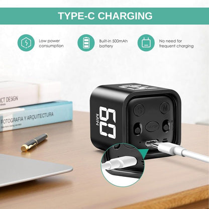 BowLift | Smart Cube Timer with Gravity Sensing and LED Display