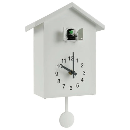 Skanto | Cuckoo Clock with Pendulum Delicate Cuckoo Bird Battery-Operated Cuckoo Wall Clock for Living Room Decor