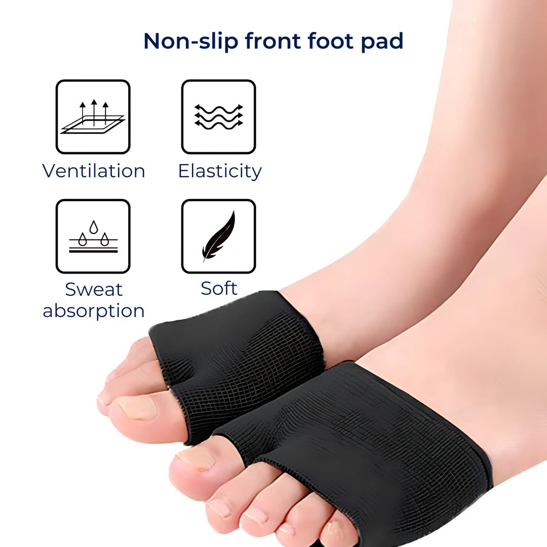 CushionFlex Forefoot Protection | Silicone Gel Cushion - Absorbs Shock on Foot - Pain Relief - for Metatarsalgia - Daily Comfort Bowlift