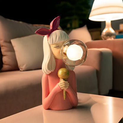BubbleGlam Luxe Lighting – Ambiance Creator with Elegant Bubble Design