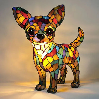 Lumidog Handmade Illuminating Dog Lamp – Ambient Lighting and Gift | Bowlift
