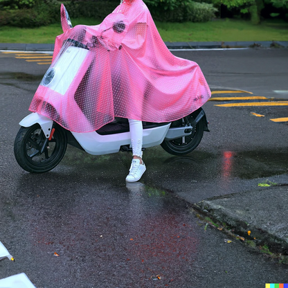 BowLift | Full Body Thick Motorcycle Rainproof Coat