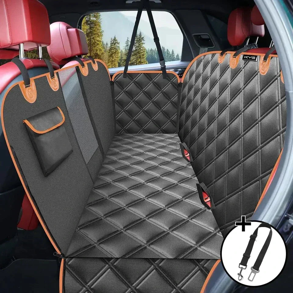 Skanto | PawsGuard Rear Seat Pet Protector - Waterproof Car Cover