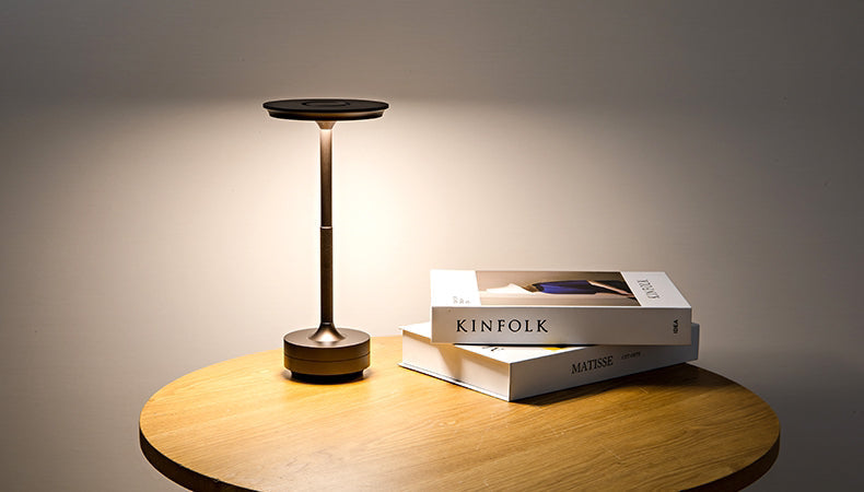 ClarityGlow Luxus Edition | Wireless LED Table Lamp | Brehn