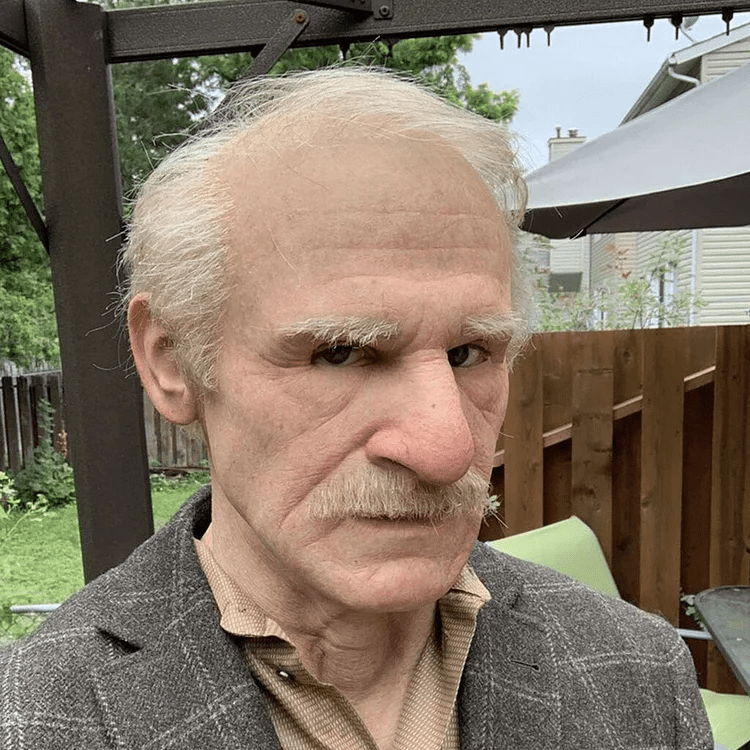 Older Self Halloween Mask | Brehn