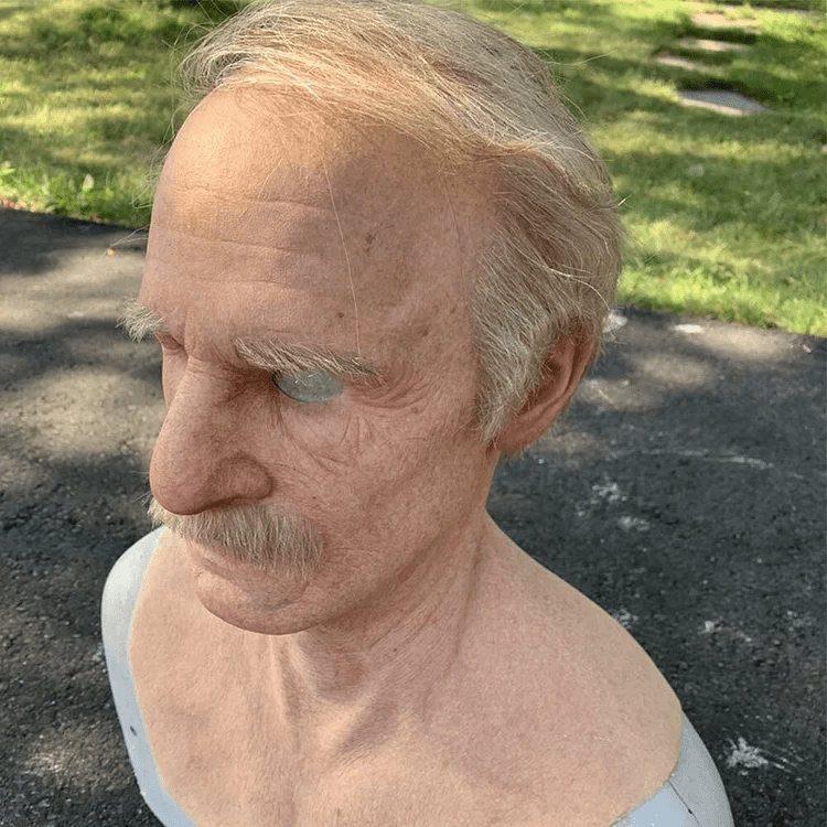 Older Self Halloween Mask | Karnz
