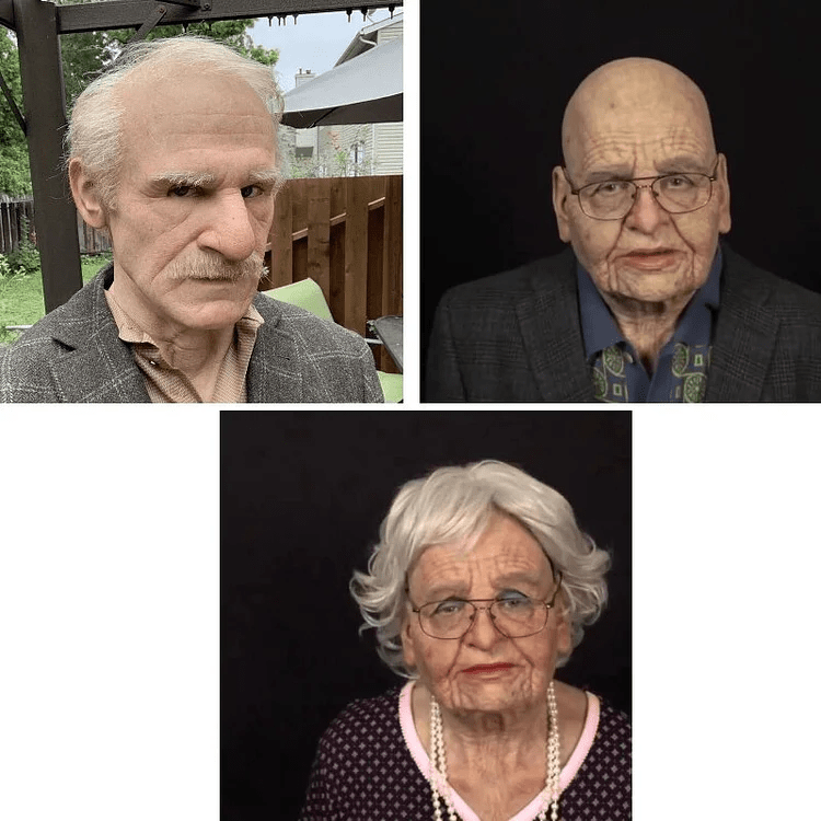 Older Self Halloween Mask | Brehn