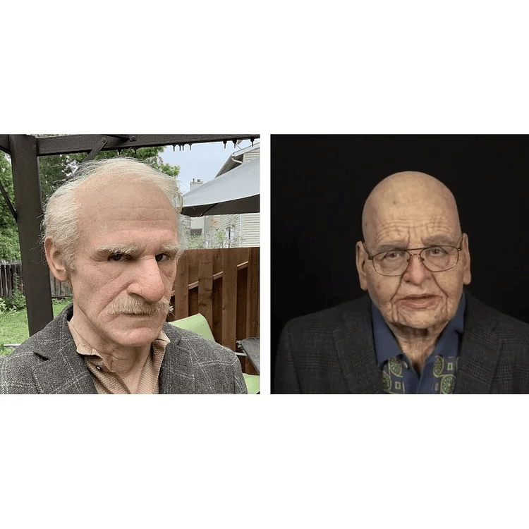 Older Self Halloween Mask | Brehn
