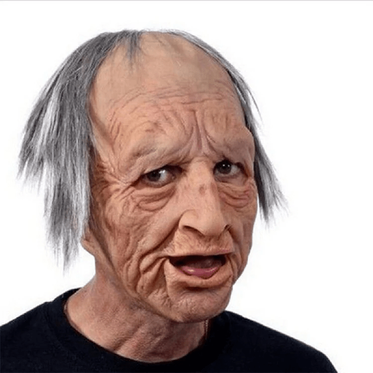 Older Self Halloween Mask | Brehn