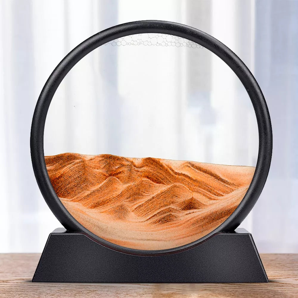 BowLift | 3D Hourglass Deep Sea Sand Landscape