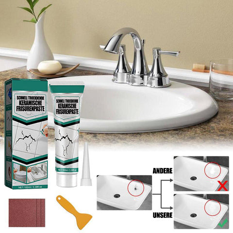 Fast Drying Ceramic Repair Paste | Karnz