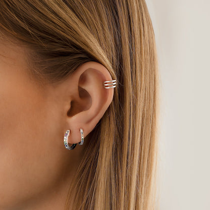 Skanto | Rainbow Hoop Earrings - Sofia