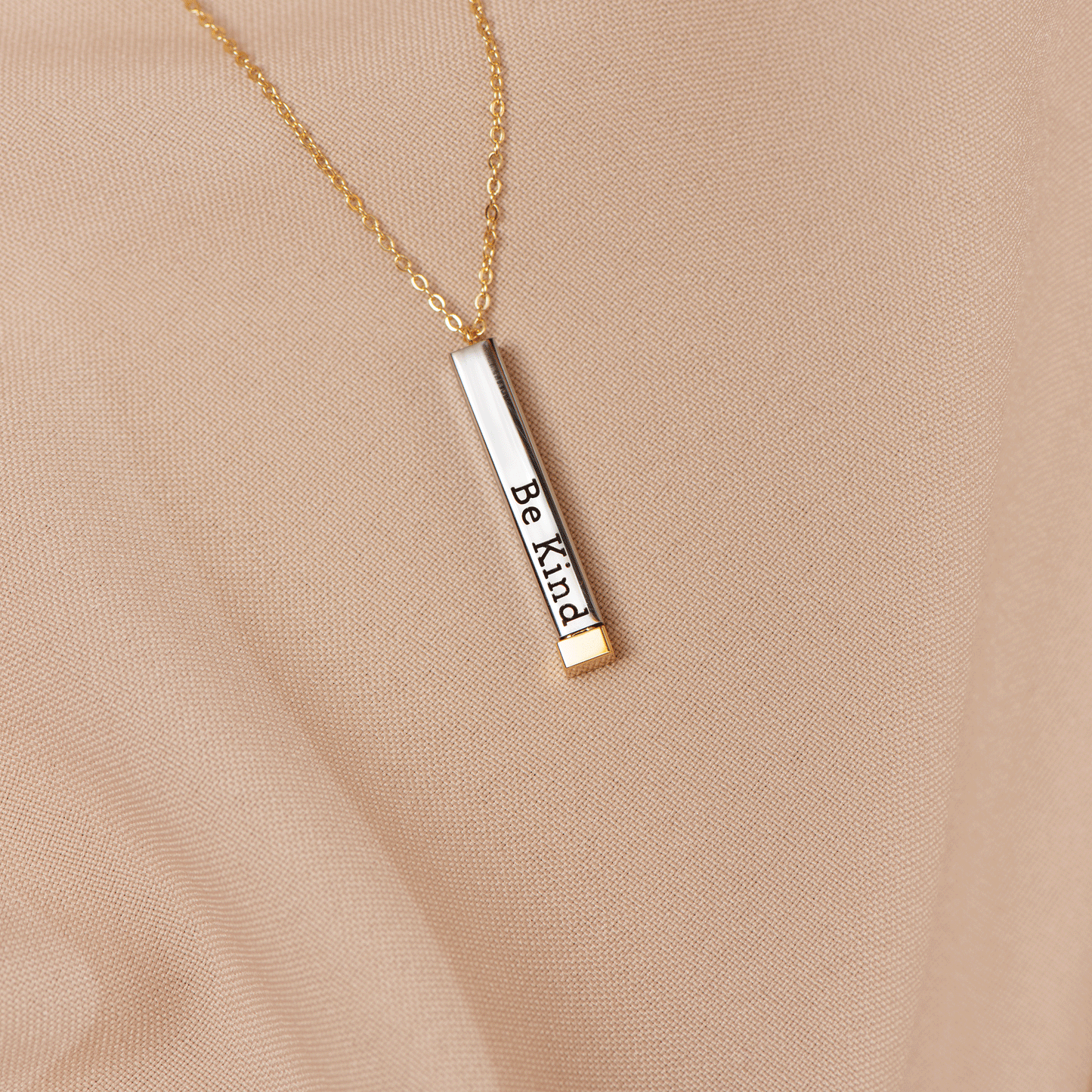 BowLift | Be Kind...of a bi♡ch - Hidden Message Necklace