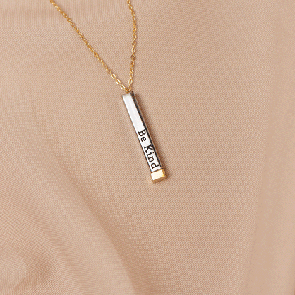 BowLift | Be Kind...of a bi♡ch - Hidden Message Necklace