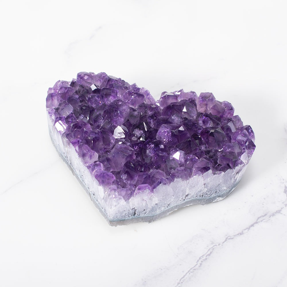 Skanto | Amethyst Cluster Heart