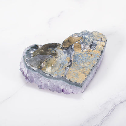 Skanto | Amethyst Cluster Heart