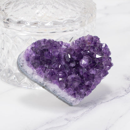 Skanto | Amethyst Cluster Heart