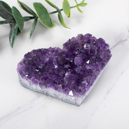 Skanto | Amethyst Cluster Heart