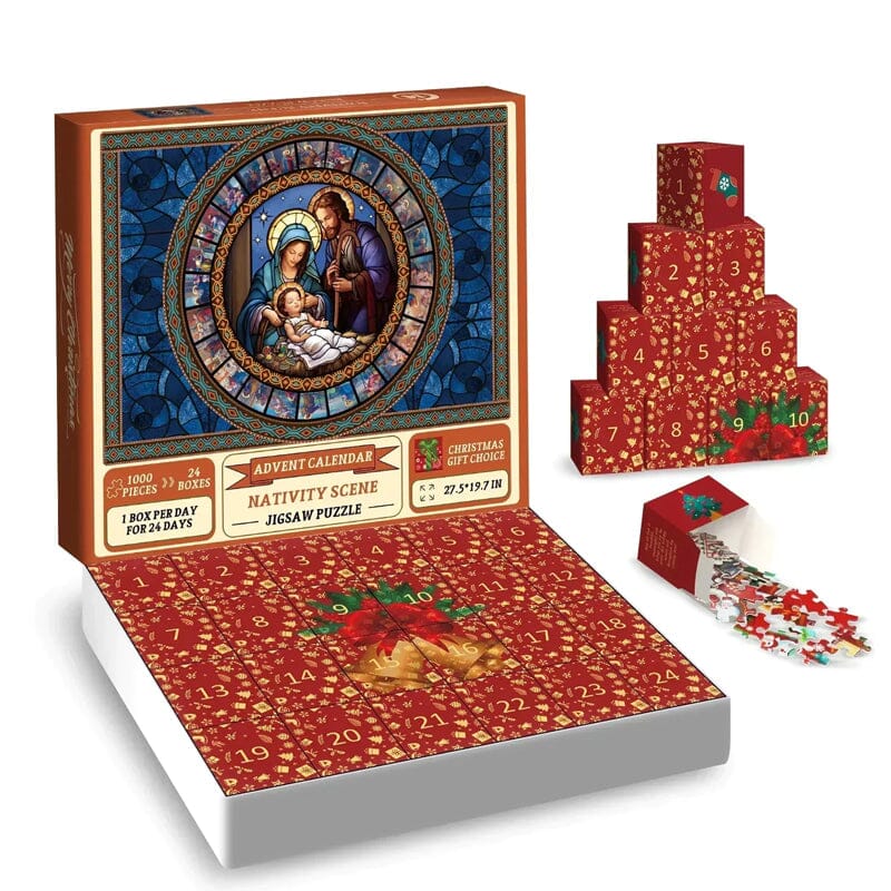 Skanto | Christmas Advent Calendar Puzzle Game 1000 Pieces