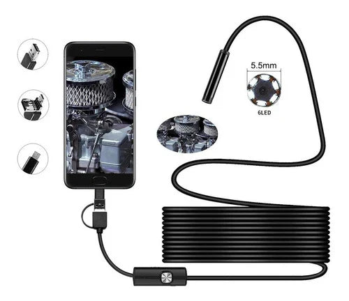 Woyuosn HD Endoscope Camera 5 Meter | Bowlift