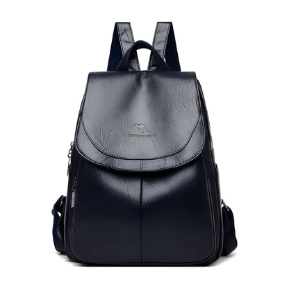 Women's Leather Backpack – Elegant and practical | Perfect for everyday life and the office