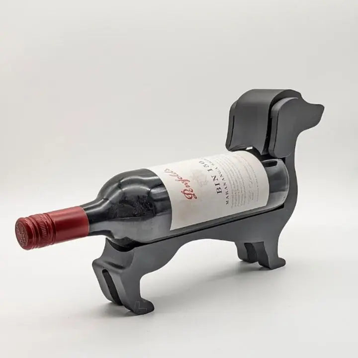 Dachshund Wine Bottle Holder – Unique, Decorative Wine Rack