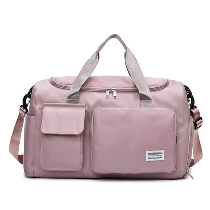 Skanto | Multi-Pocket Travel Bag, Sports & Gym Bag with Separate Shoe Compartment