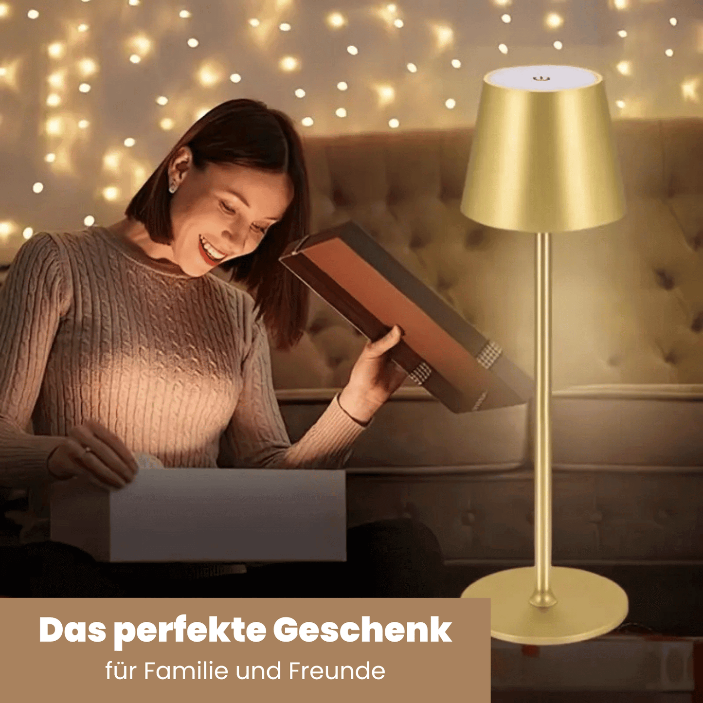 Skanto | LED Table Lamp – Wireless, Touch Control & Dimmable Light