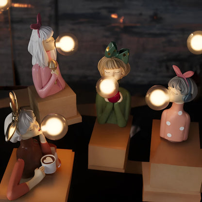 BubbleGlam Luxe Lighting – Ambiance Creator with Elegant Bubble Design