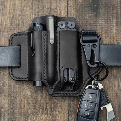 Skanto | Leather Belt Pouch Field Force – Multifunctional Tactical Protection
