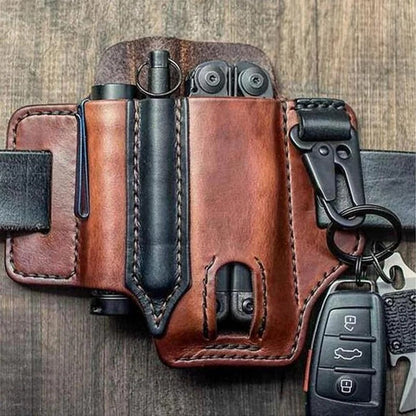 Skanto | Leather Belt Pouch Field Force – Multifunctional Tactical Protection