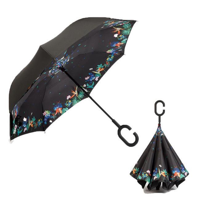 BowLift | Double-Layer Hands-Free Inverted Umbrella