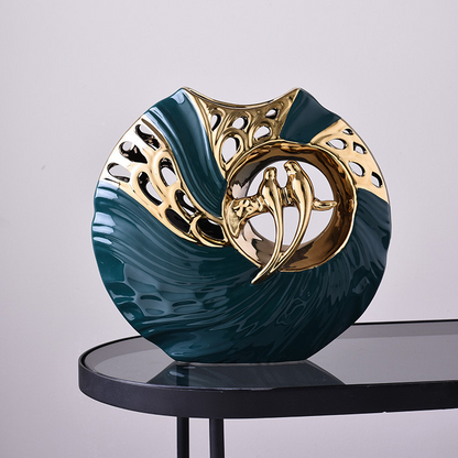 Skanto | FormaLuxe Ceramic Sculpture – Handmade Modern Decoration