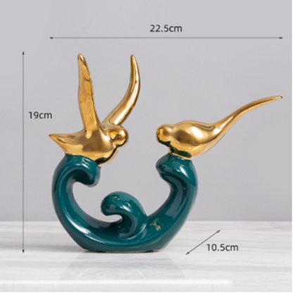 Skanto | FormaLuxe Ceramic Sculpture – Handmade Modern Decoration