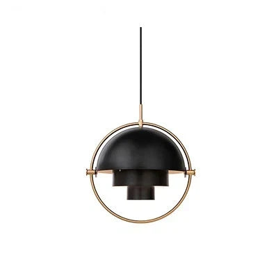 Modern Danish Iron Pendant Lamp – Minimalist Industrial Design for Dining Room and Living Room | Bowlift