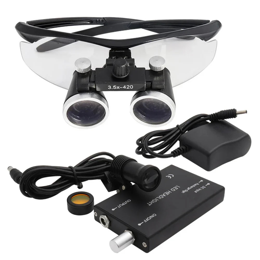 Skanto | Dental Magnifier with LED Headlight for Precision Work