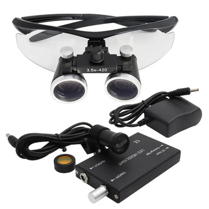 Skanto | Dental Magnifier with LED Headlight for Precision Work