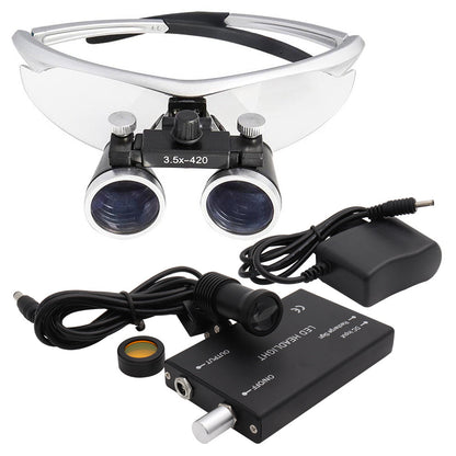 Skanto | Dental Magnifier with LED Headlight for Precision Work