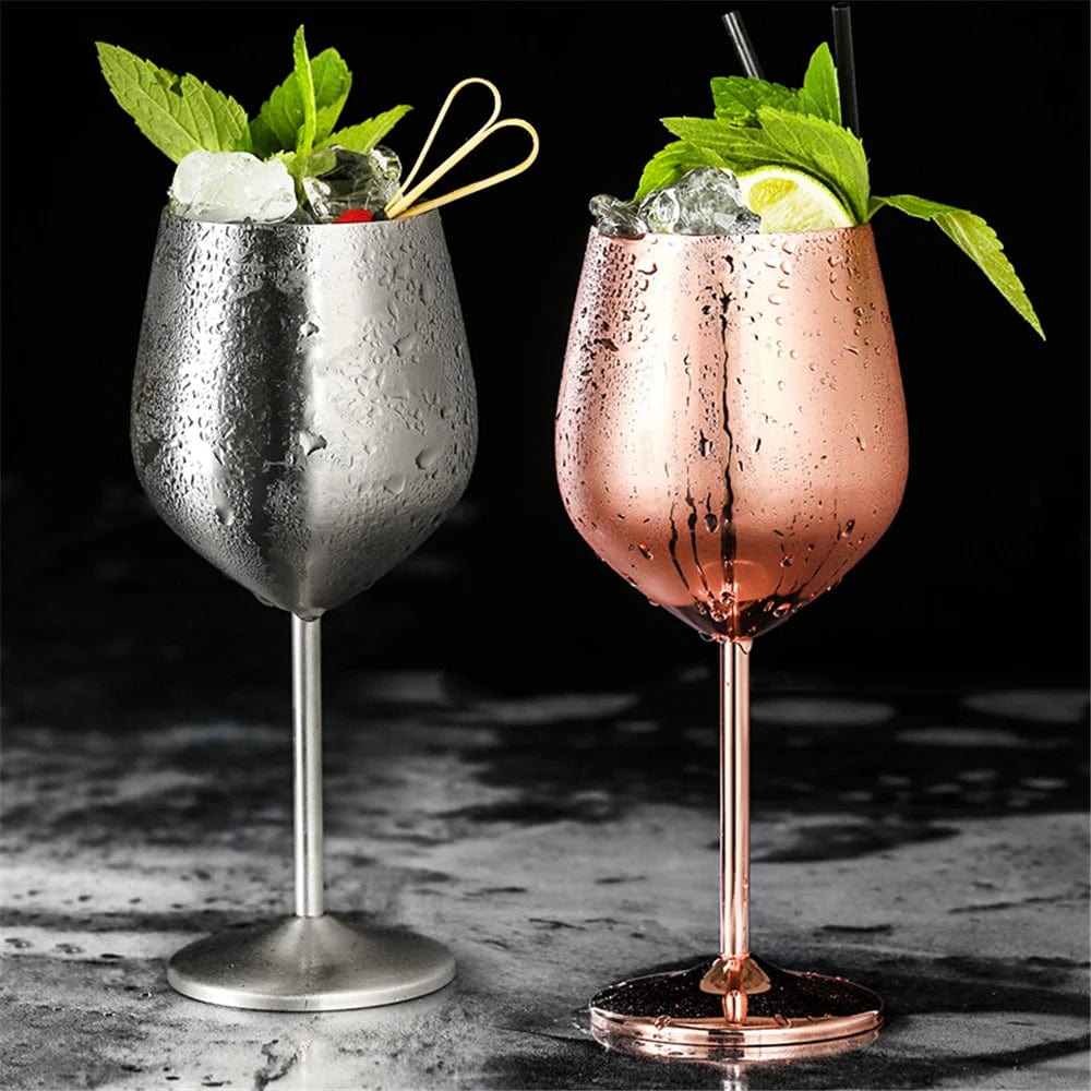BowLift | Stainless Steel Wine Goblet