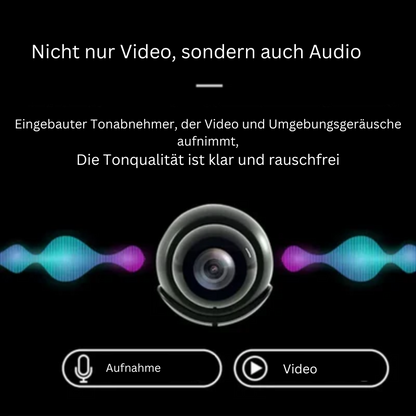 Sandsberg | Mini WiFi Surveillance Camera 1080P HD | Discreet Security for Your Home
