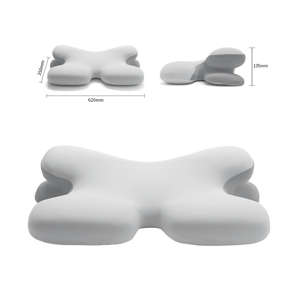 BowLift | Side Sleeper Pillow | Ergonomic Memory Foam for Neck Pain Relief & Comfortable Sleep |Best Pillow for Back Pain