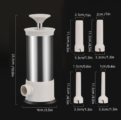 Skanto | Sausage Fillers with 4 Different Sized Filling Pipes