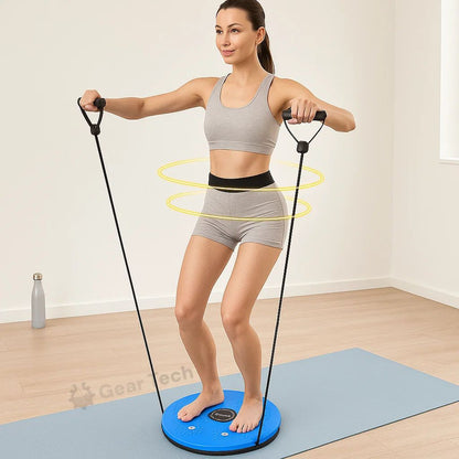 BowLift | Waist Whisper Twisting Disc Pro | Magnetic Massage Balance Board for Core Strength & Waist Training at Home